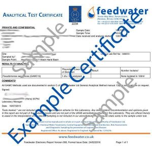 Pseudomonas Water Analysis Kit | UKAS Laboratory Sample Pack ...