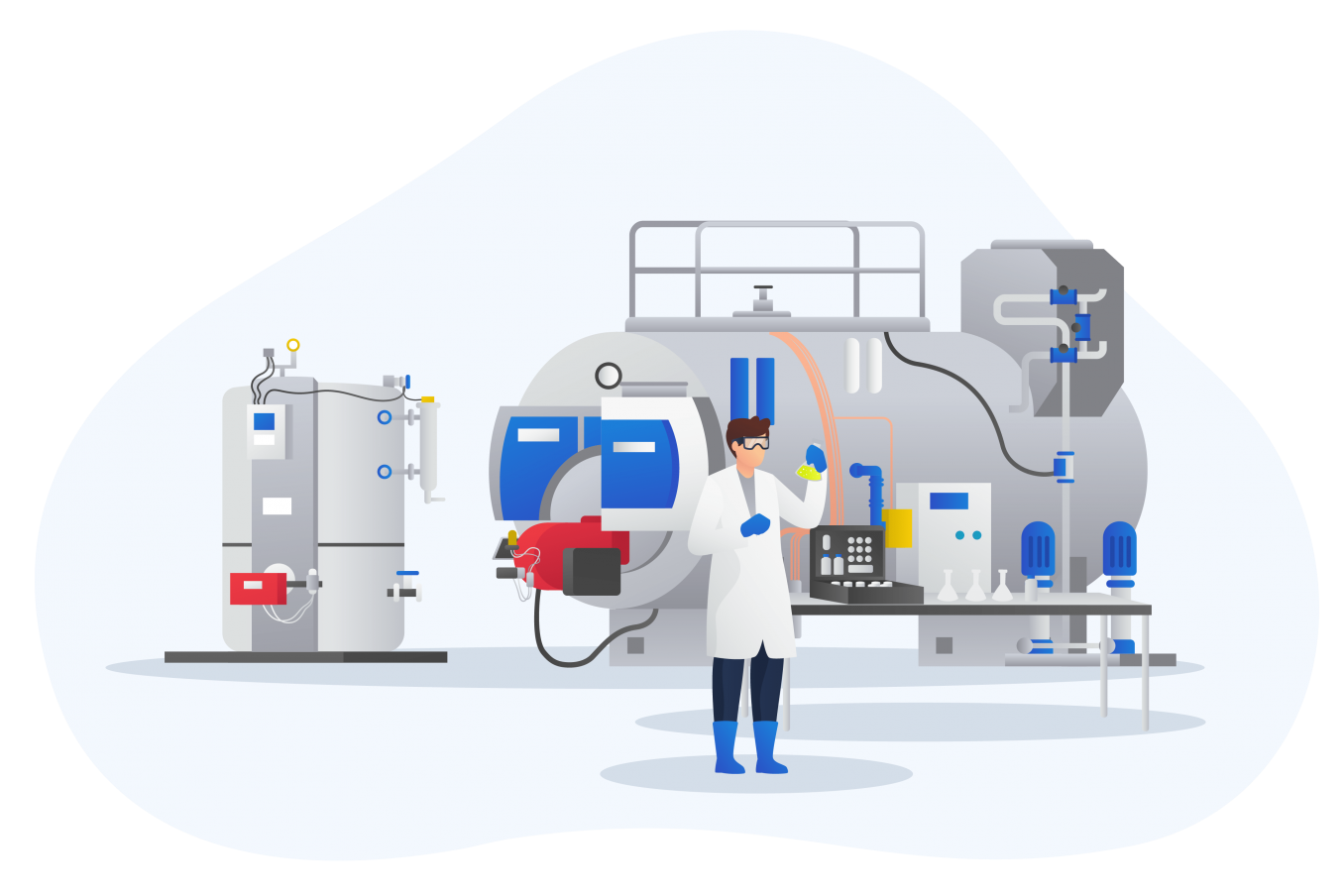 Boiler Water Treatment Service Steam Boiler Water Softeners Condensate Blowdown